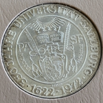 1972 Austria, 50 Schilling Salzburg University, KM# 2913, ASW: 0.5787oz