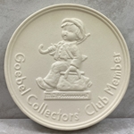 M.I. Hummel Collectors' Club Member Plaque, Tmk 6