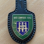 Bundeswehr Brustanhänger / Bundeswehr Pocket Badges, NATO Composite Force