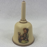 M.I. Hummel 874 Whistler's Duet, 1992 Miniature Bell, Tmk 8