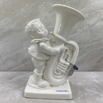 M.I. Hummel 437 Tuba Player, Arbeitsmuster, White, Tmk 6©