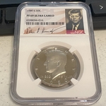 1980-S Kennedy Half Dollar, Clad, PF 69 Ultra Cameo - 016