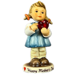 M.I. Hummel 2240 Heart Of Hope, Mother's Day, Tmk 8