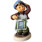 M.I. Hummel 2153 Big Announcement, Das Berta Hummel Museum, Special Event Figurine, First Issue 2003, Tmk 8