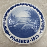 Bing & Grøndahl Easter / Paasken 1915 Sheep Grazing