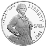 2024-P 2024 Harriet Tubman Proof Silver Dollar Coin