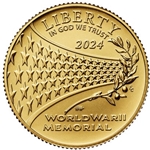 2024-W Greatest Generation Uncirculated Five-Dollar Gold Coin