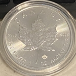 2023 Canada 5 Dollars, 1 Oz Fine Silver