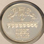 Israel 1972 5 Lirot Hanukkah - Russian Lamp, 5733 (1972) ✡