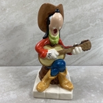 17-228-15 M.I. Hummel Figurines / Disney Figurine, Goofy Playing Guitar, Tmk 6