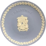 Wedgwood, Christmas Plate 1997 Merry Christmas, Wanted