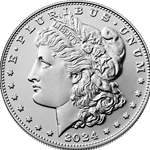 2024 Morgan Silver Dollar Uncirculated Coin