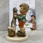 M.I. Hummel 2033 Kitty Kisses, 57/75 75th Anniversary, Tmk 9