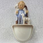 M.I. Hummel 35 Good Shepherd, Holy Water Front, Pope Francis Visit 085/300,  Tmk 10