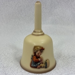 M.I. Hummel 865 Knit One, 1983 Miniature Bell, Tmk 8