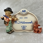 M.I. Hummel 767 Puppy Love, Display Plaque, Special Edition 1995, Tmk 7