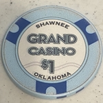 Grand Casino, $1.00 Shawnee Oklahoma