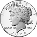 2024 Peace Silver Dollar Proof Coin