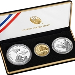 2025 U.S. Marine Corps 250th Anniversary, Three-Coin Proof Set