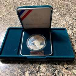 1995-S Civil War Battlefield Commemorative Proof Silver Dollar