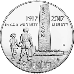 2017 Boys Town Centennial Proof Clad Half Dollar