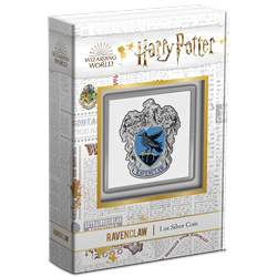 2021 Niue Harry Potter Ravenclaw House Crest Shaped 1 oz .999 Silver Coin Wanted Sold $95.00