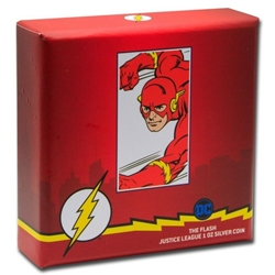 2020 Niue Justice League THE FLASH 60th Anniversary 1 oz Silver Proof Coin Wanted Sold $170.00