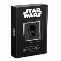 2021 Niue Star Wars Faces of the Empire Death Trooper 1oz .999 Silver Coin Wanted Sold $95.00