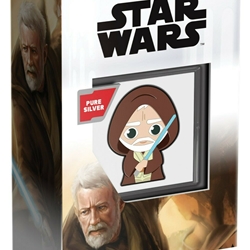 2021 Niue Star Wars Obi-Wan Kenobi Chibi 1oz Silver Proof Coin Wanted Sold $120.00