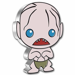 2021 1 oz Niue Silver Chibi® Lord of the Rings Gollum