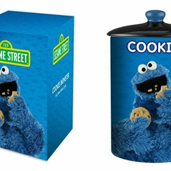 2021 Samoa Sesame Street Cookie Monster Cookie Jar 1 oz .999 Silver Proof Coin Wanted Sold $109.00