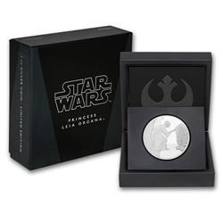 2016 Niue Star Wars Princess Leia Classic 1 oz .999 Silver Proof Coin Wanted Sold $250.00