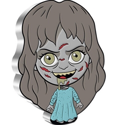 2022 1 oz Niue Horror Silver Chibi The Exorcist Regan