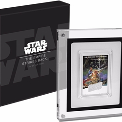 2017 Niue Star Wars TEMPIRE STRIKES BACK POSTER ~ 1 oz Silver Proof Coin Wanted Sold $119.00