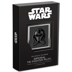 2021 Niue Star Wars The Faces of the Empire™ – Imperial TIE Fighter Pilot™ 1oz Silver Coin Wanted Sold $99.00