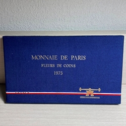 1975 50 Francs Fleurs de Coins Set