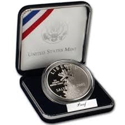 2002-P Proof Olympics Silver Dollar