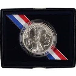 2001-D Uncirculated American Buffalo Silver Dollar