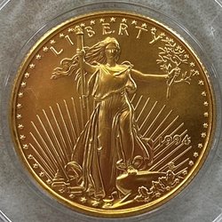 1994 American Eagle, 1/2 Ounce Gold Coin, 1 Each