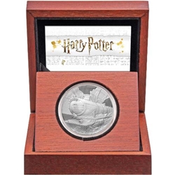 2020 Niue 1 oz Proof Silver Hogwarts™ Express - 1 Oz Harry Potter™