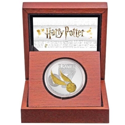 2022 Golden Snitch™ - 1 Oz - Gilded Harry Potter™