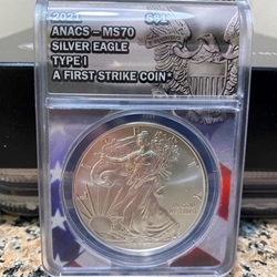 2021 American Eagle Silver One Ounce Certified / Slabbed MS70, 2852