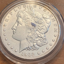 1902-O Morgan Silver Dollar