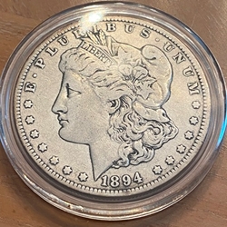 1894-O Morgan Silver Dollar