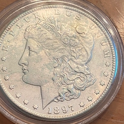 1897-S Morgan Silver Dollar