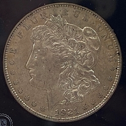 1921-D Morgan Silver Dollar