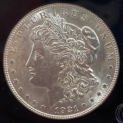 1921 Morgan Silver Dollar