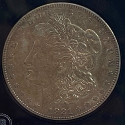 1921-S Morgan Silver Dollar