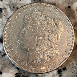 1880 Morgan Silver Dollar