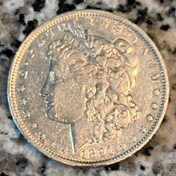 1891-O Morgan Silver Dollar